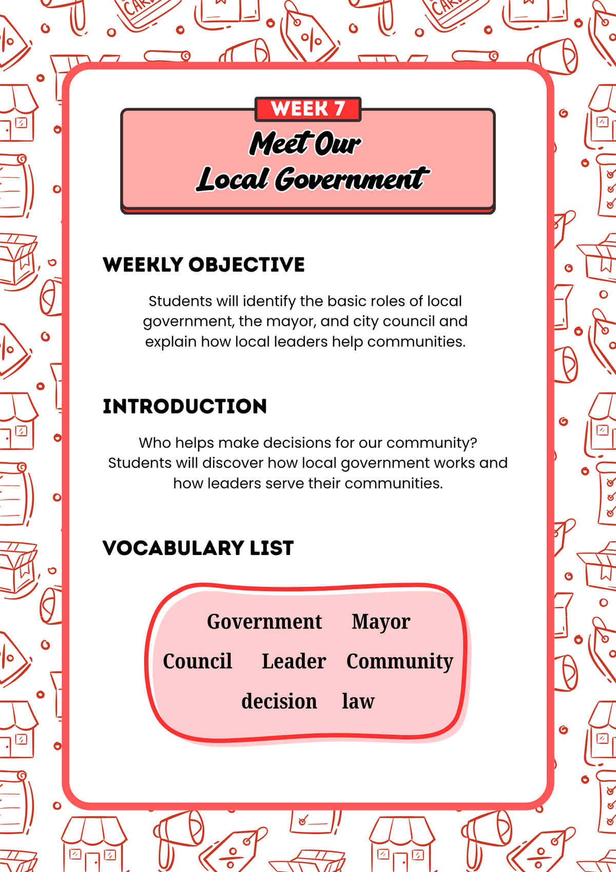 3rd Grade Everyday Civics & Economics: Markets & Local Government Workbook | Everyday Play N Learn Series