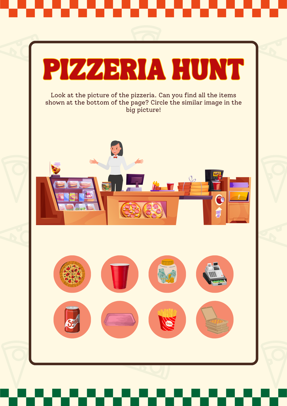 Cri's Pizzeria: Pretend Play Guide & Activity Workbook | Pretend Play Series