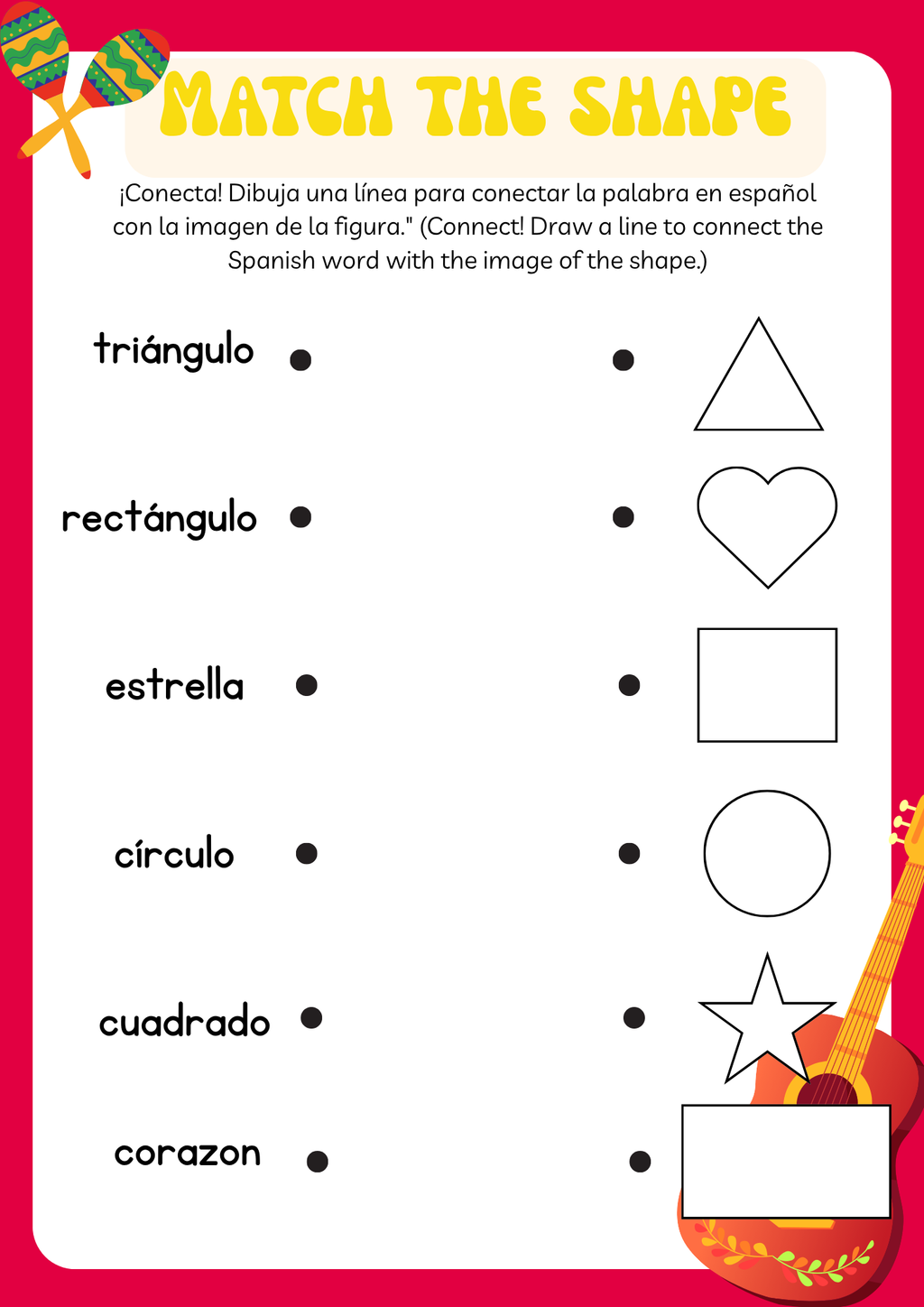 Beginning Spanish Supplemental Activity Unit | Everyday Play N Learn Curriculum Series