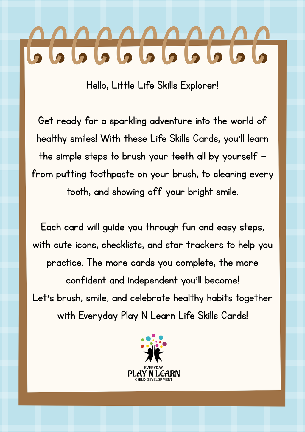 Brushing Teeth Life Skill Visual Cards | Printable Daily Routine Flashcards for Kids