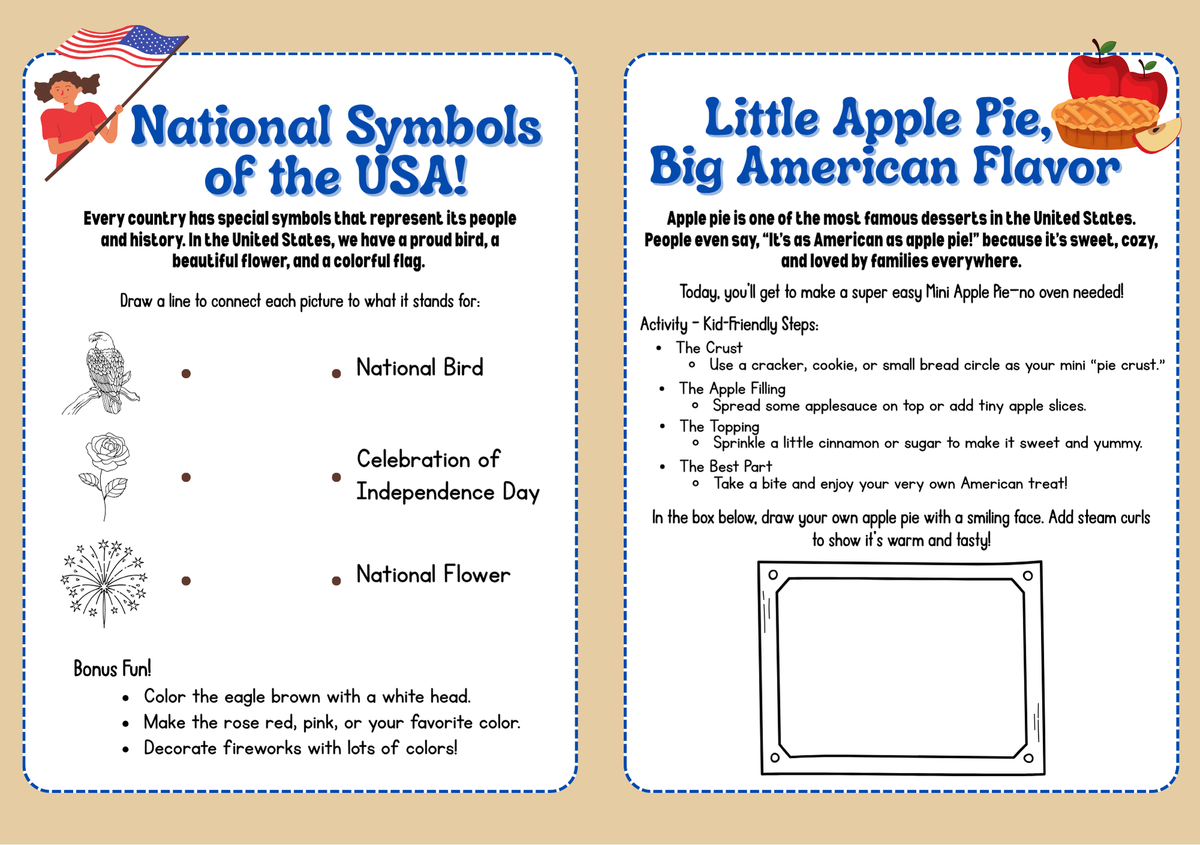 United States World Traveler Passport Booklet | Geography & Social Studies Mini Activity Unit