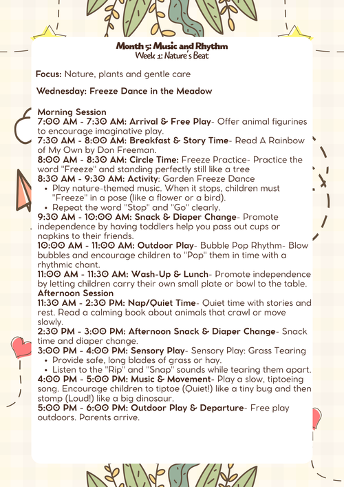 18–24 Months: Lesson Plan: Music and Rhythm (Month 5) | Everyday Play N Learn Curriculum Series