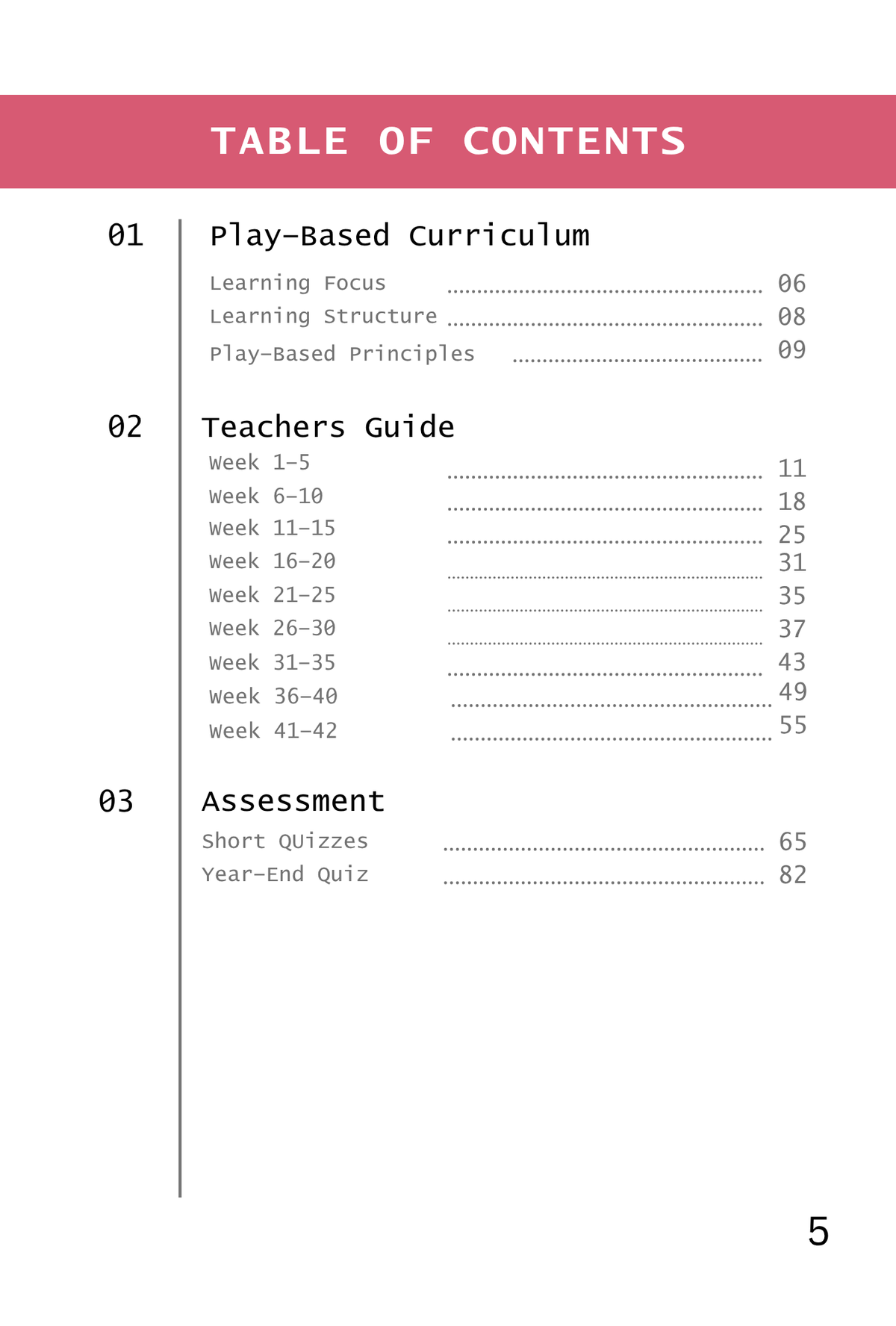 Play-Based Kindergarten Math Curriculum & Assessment Guide | Homeschool Teacher Manual