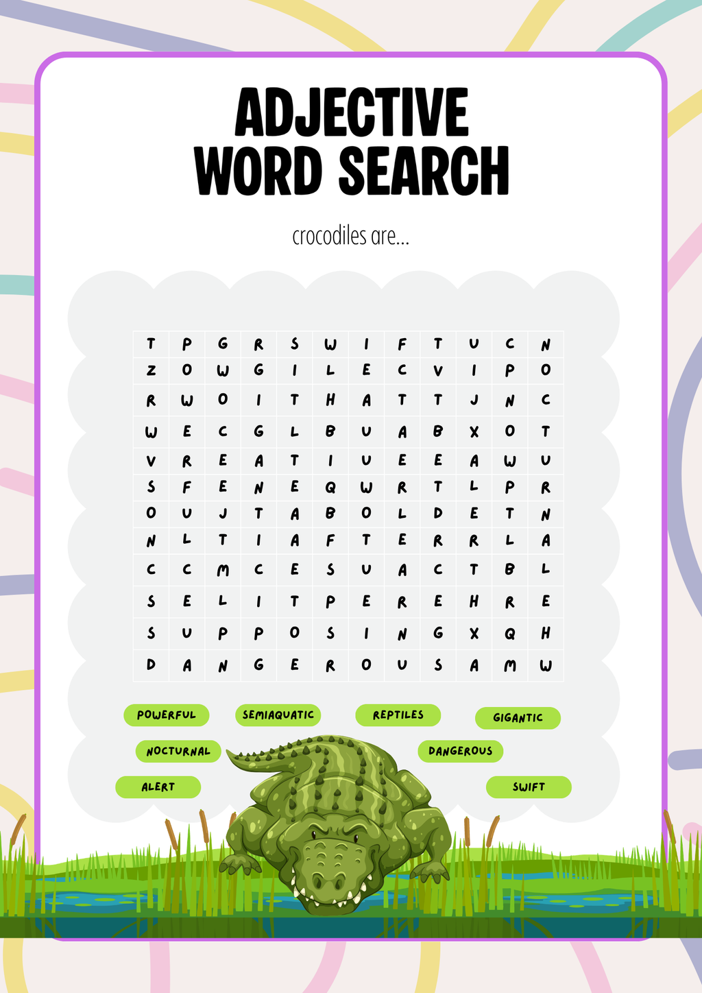 Adjectives Around Me Activity Pack (Grades 5-6) | Middle School Grammar & Comparatives Worksheets