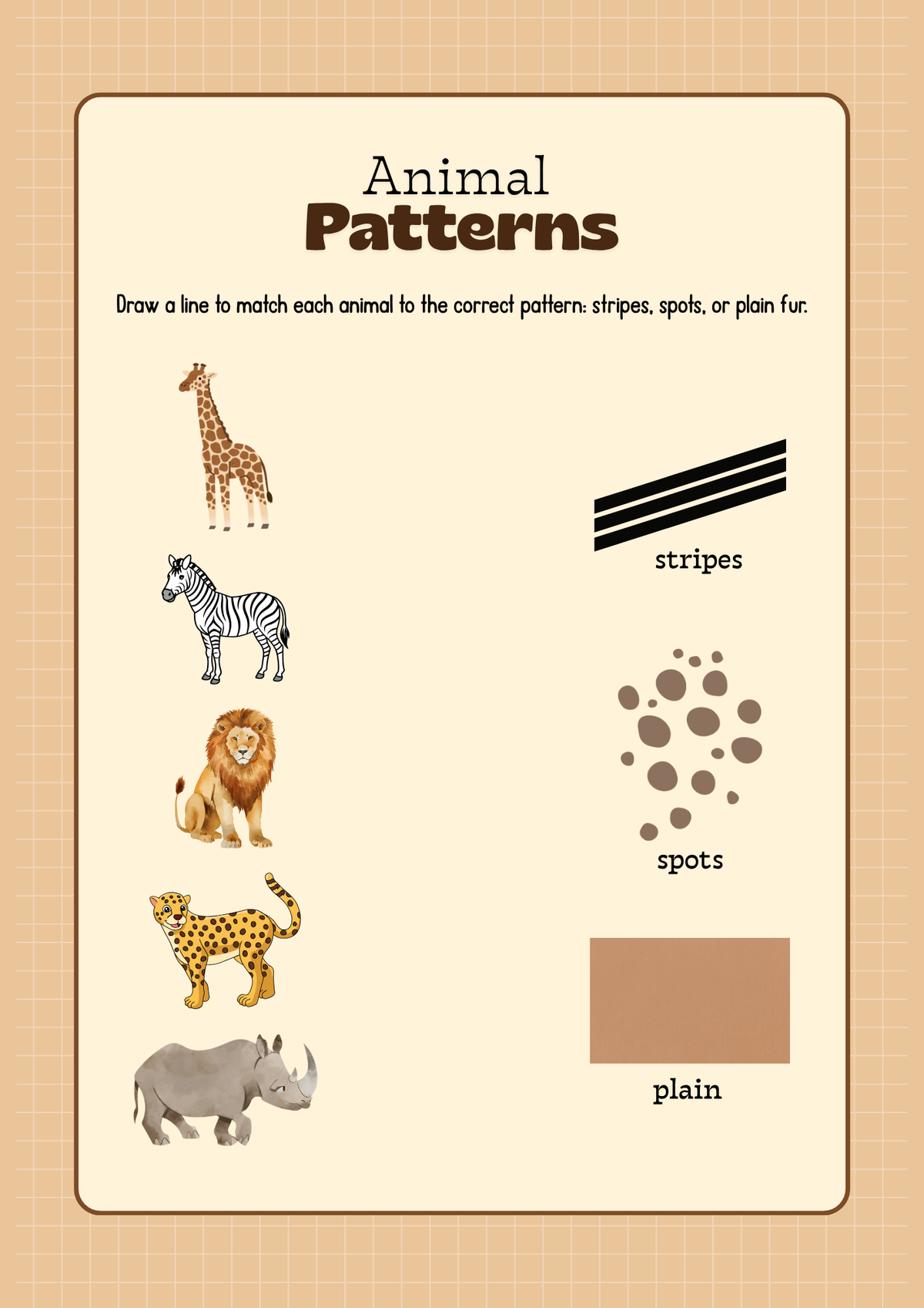 | Early Science, Animal Habitats & Trail Map