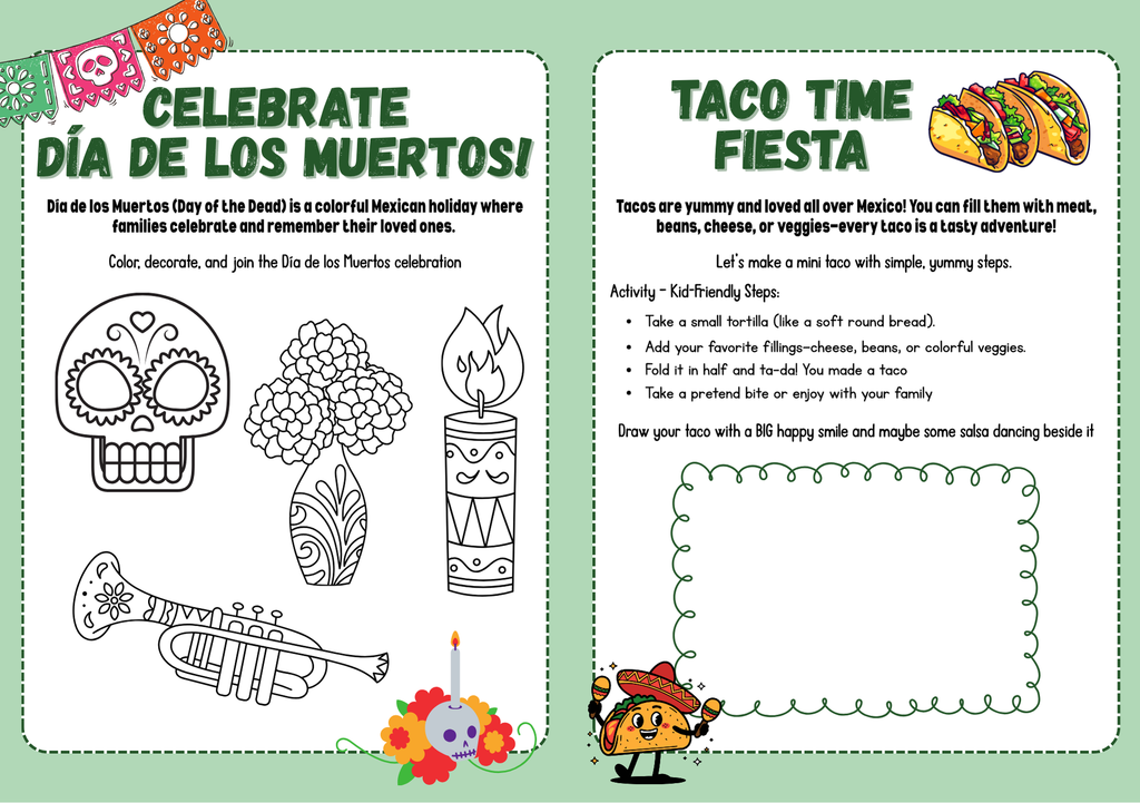 Mexico World Traveler Passport Booklet | Geography & Social Studies Mini Activity Unit