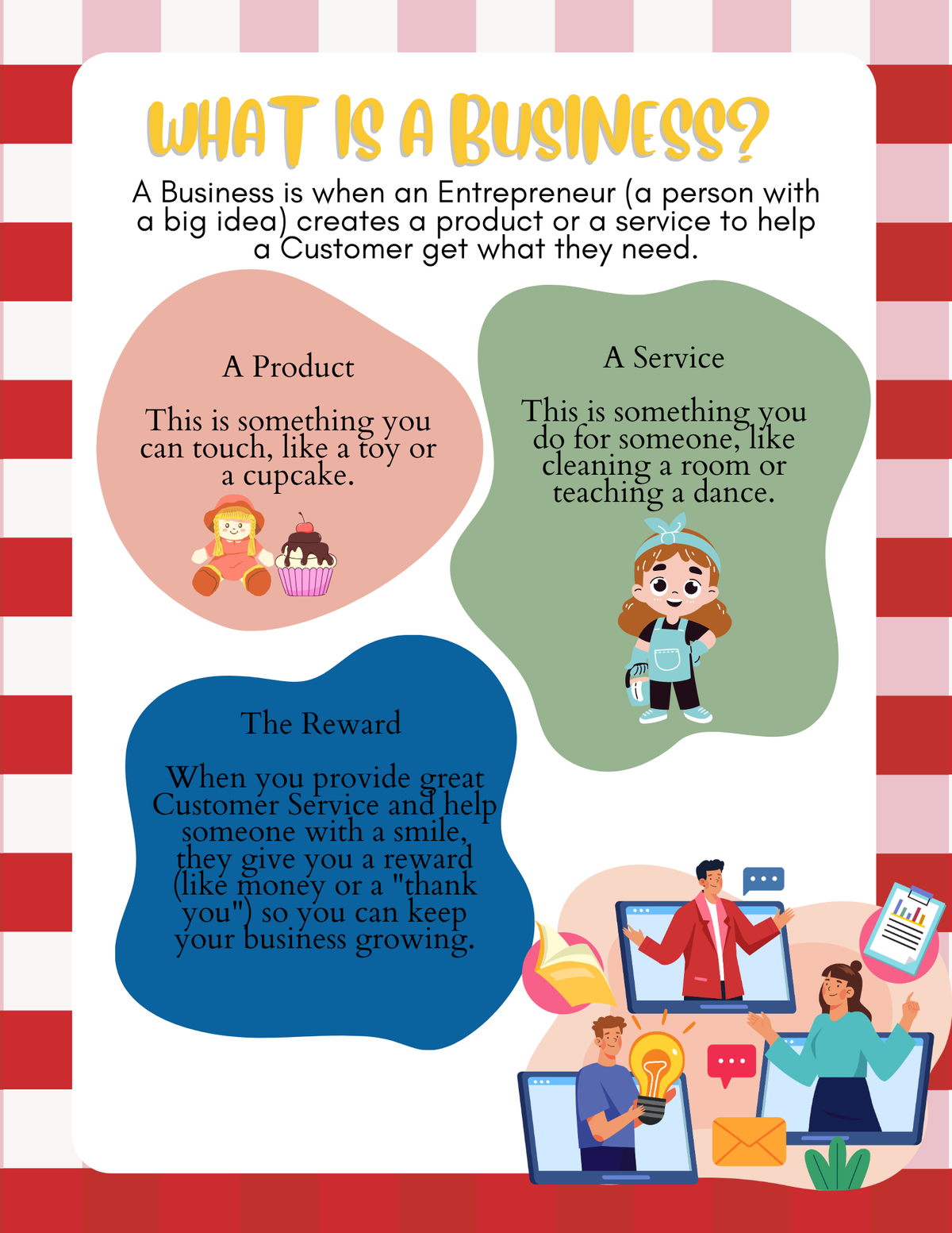Marketing: Shark Tank Series (Before & After Care Series) | Kids Entrepreneur Worksheets