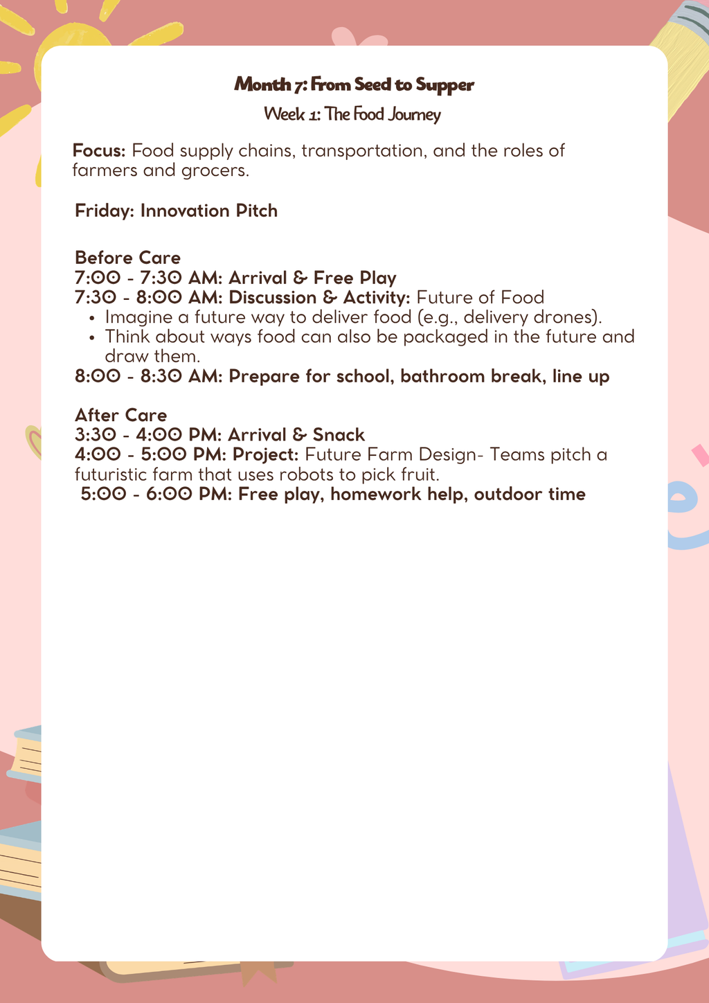 3rd–5th Grade: Lesson Plan: From Seed to Supper (Month 7) | Everyday Play N Learn Curriculum Series