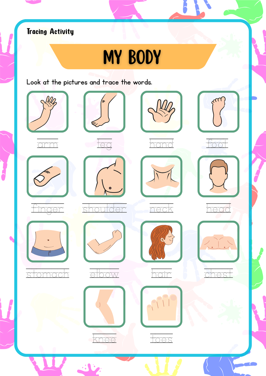 My Body & Five Senses Activity Pack (Ages 5-7) | Human Body & Sensory Science Worksheets