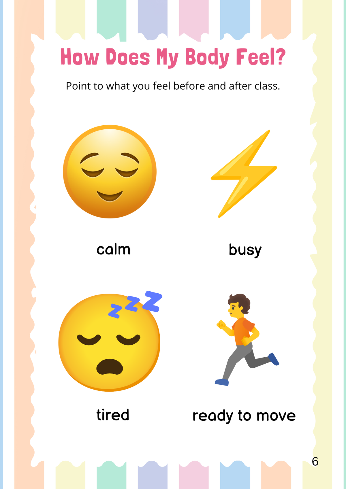 Calm My Body: Early Childhood Sensory & Self-Regulation Guide Workbook | EPNL Spark Curriculum Collection
