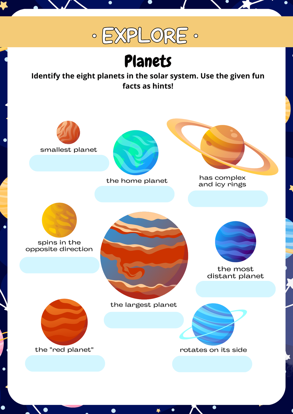 Space Missions Project-Based Adventures in Space Activity Unit (Sample) | Everyday Play N Learn Curriculum Series