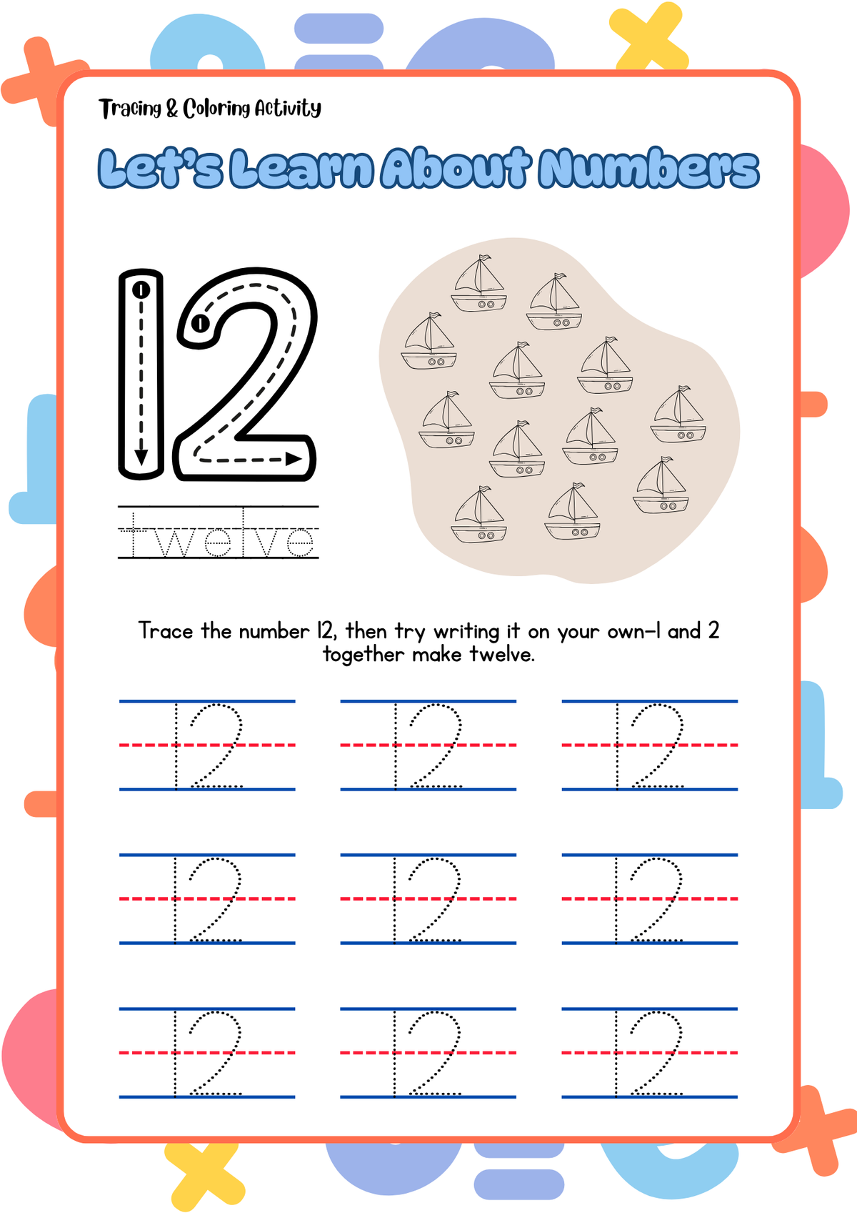 Numbers Workbook (Ages 5-7) | Number Tracing 1-100