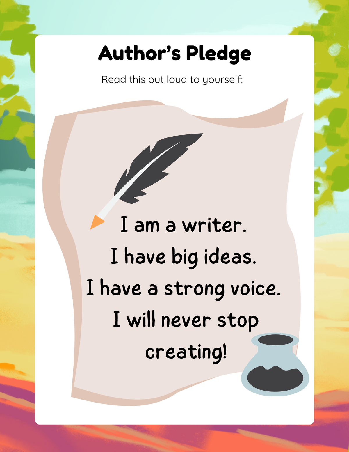 Junior Young Authors Summer Camp: 7-Week Publishing Experience | Summer Workbook & Guided Writing Curriculum