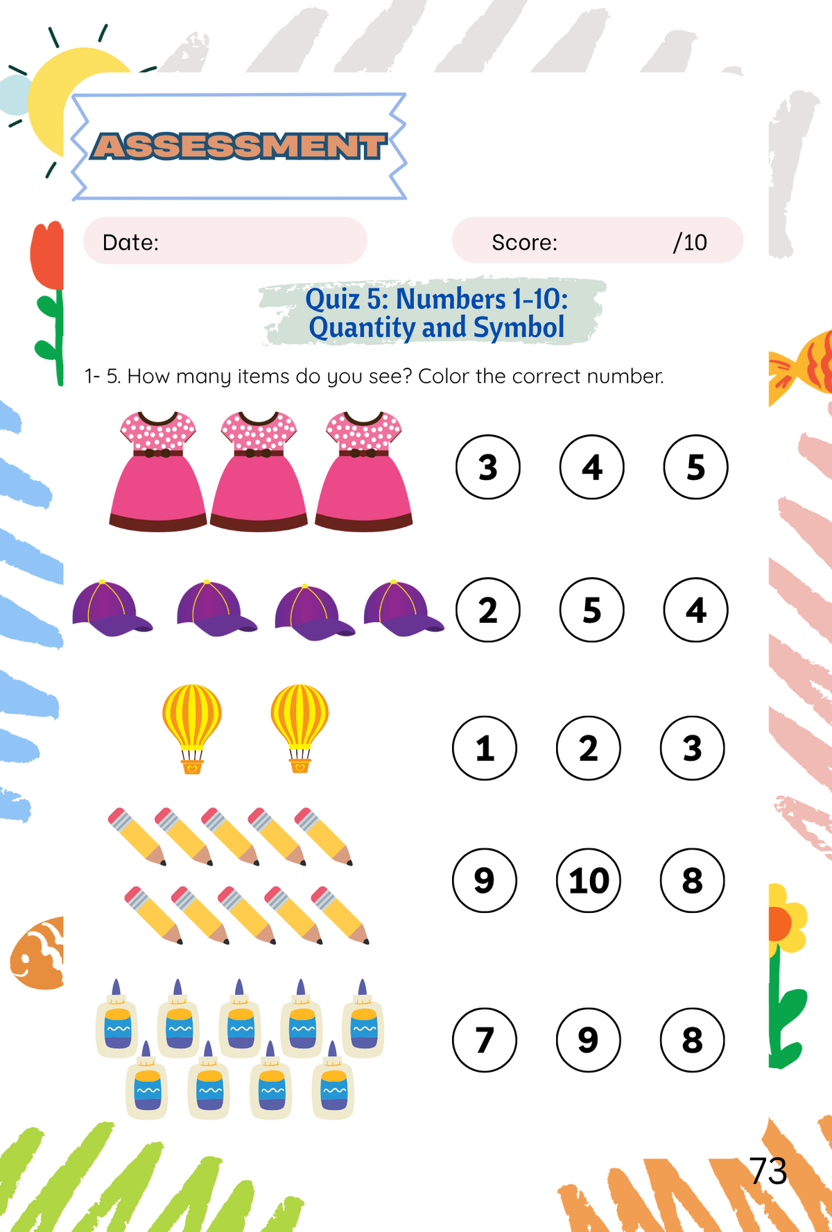 Play-Based Kindergarten Math Curriculum & Assessment Guide | Homeschool Teacher Manual