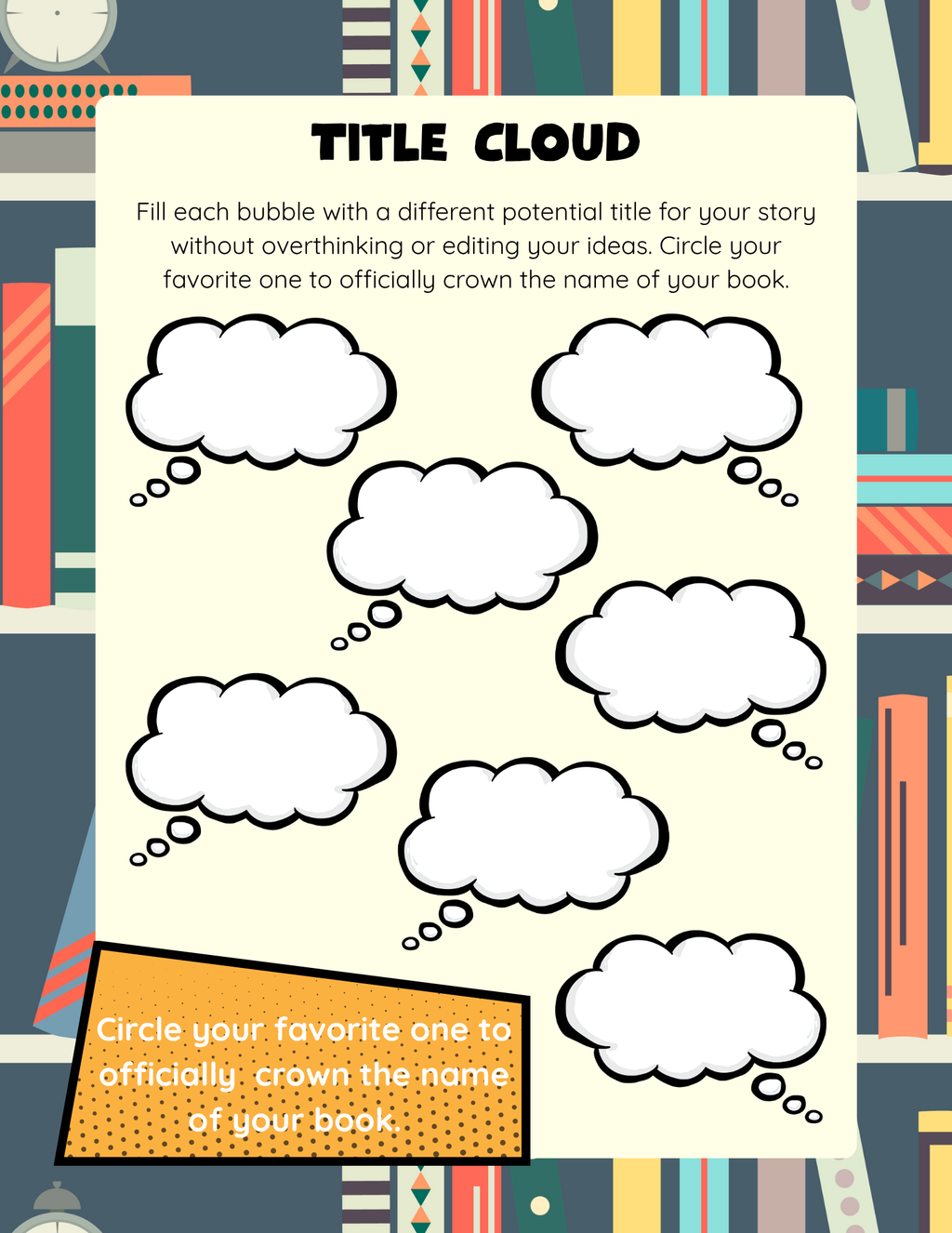 3-Day Virtual Publishing Bootcamp: Young Author & Publisher Activity Workbook | Summer Camp Publishing Series
