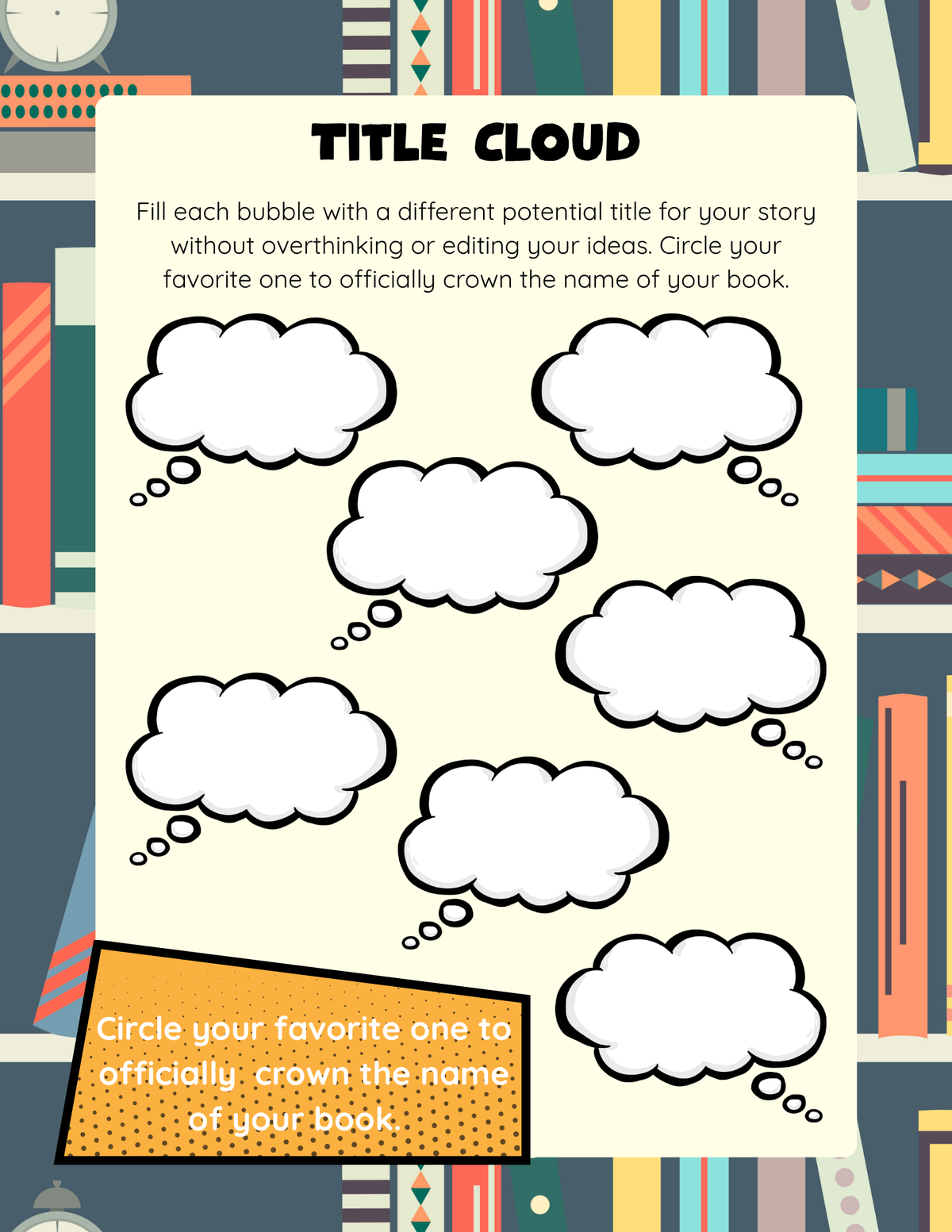 3-Day Virtual Publishing Bootcamp: Young Author & Publisher Activity Workbook | Summer Camp Publishing Series