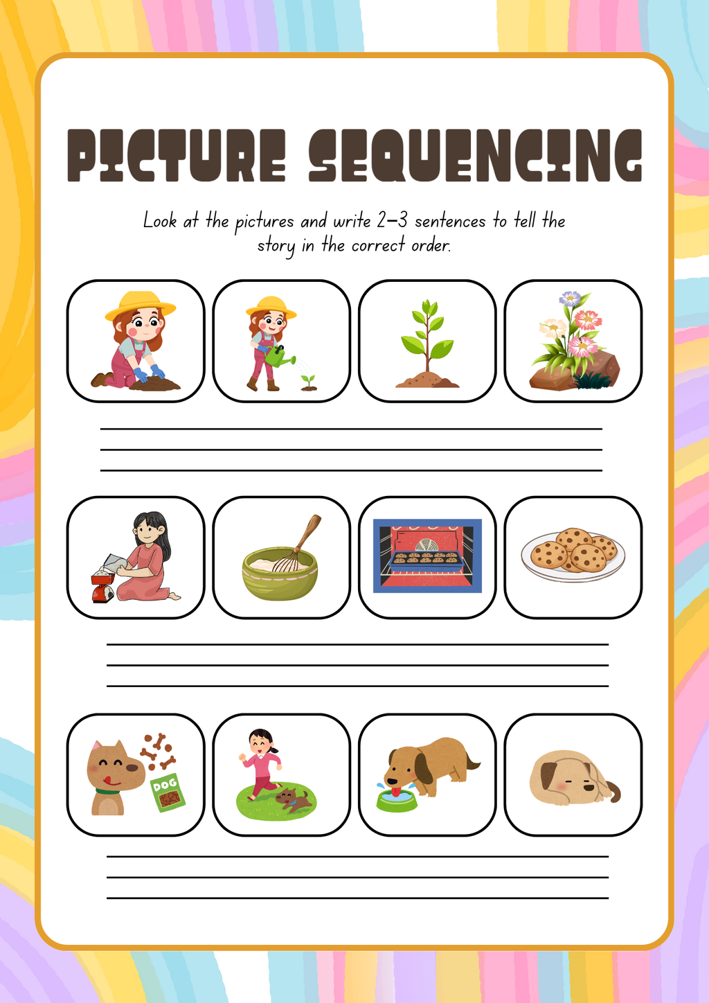 Story Sequencing & Retelling Activity Pack (Grades 5-6) | Advanced Comprehension & Summarizing Worksheets
