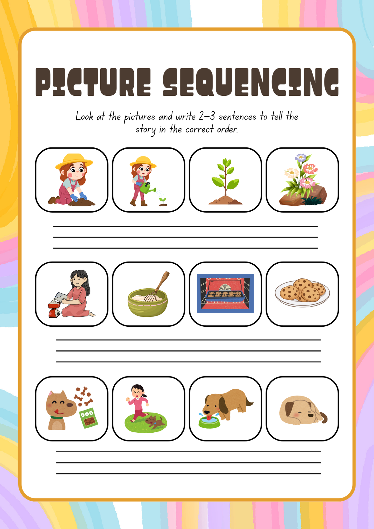 Story Sequencing & Retelling Activity Pack (Grades 5-6) | Advanced Comprehension & Summarizing Worksheets