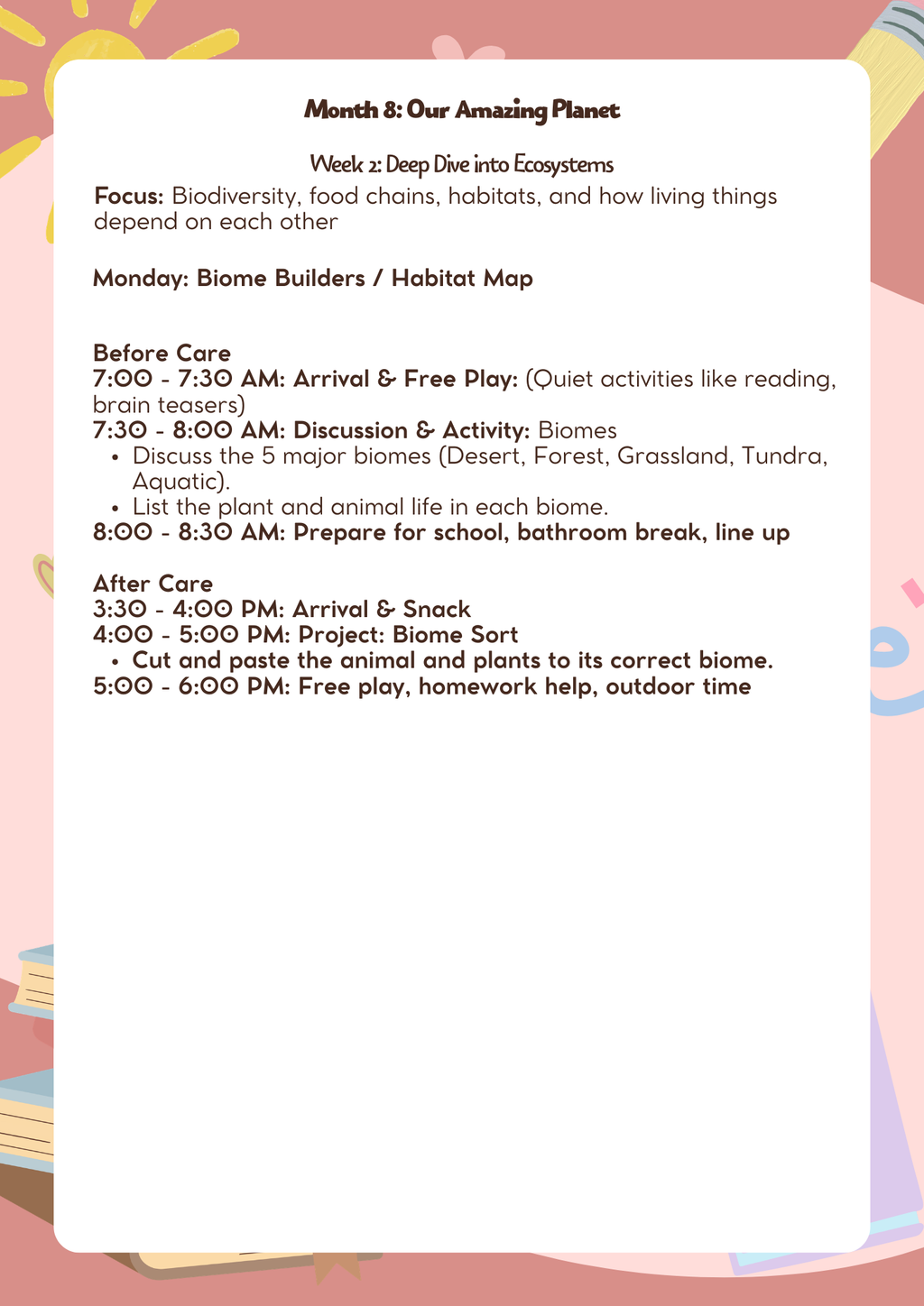 3rd–5th Grade:  Lesson Plan: Our Amazing Planet (Month 8 ) | Everyday Play N Learn Curriculum Series