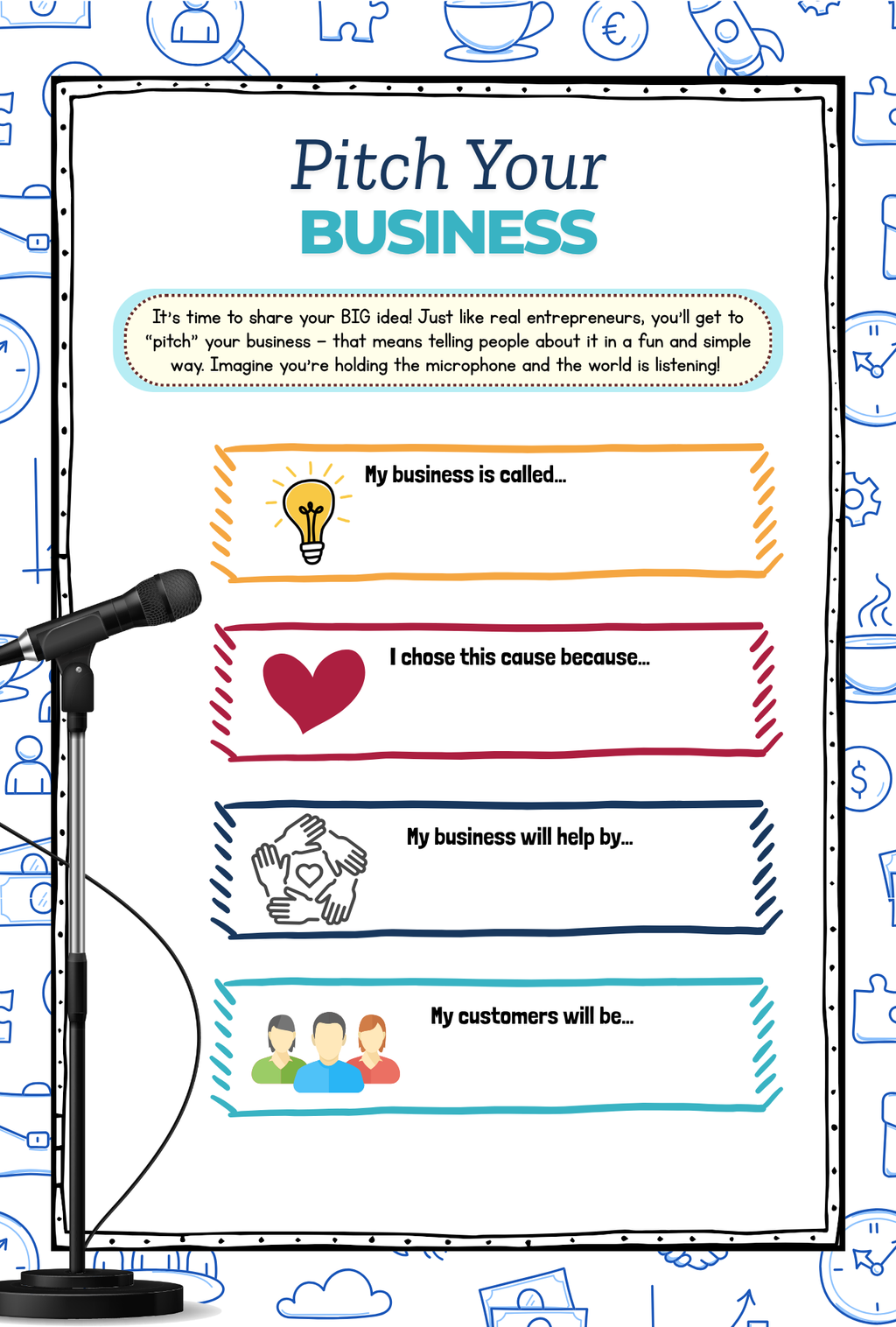 Boss Brainpower: Junior Entrepreneurship Workbook | Homeschooling Entrepreneurship Series