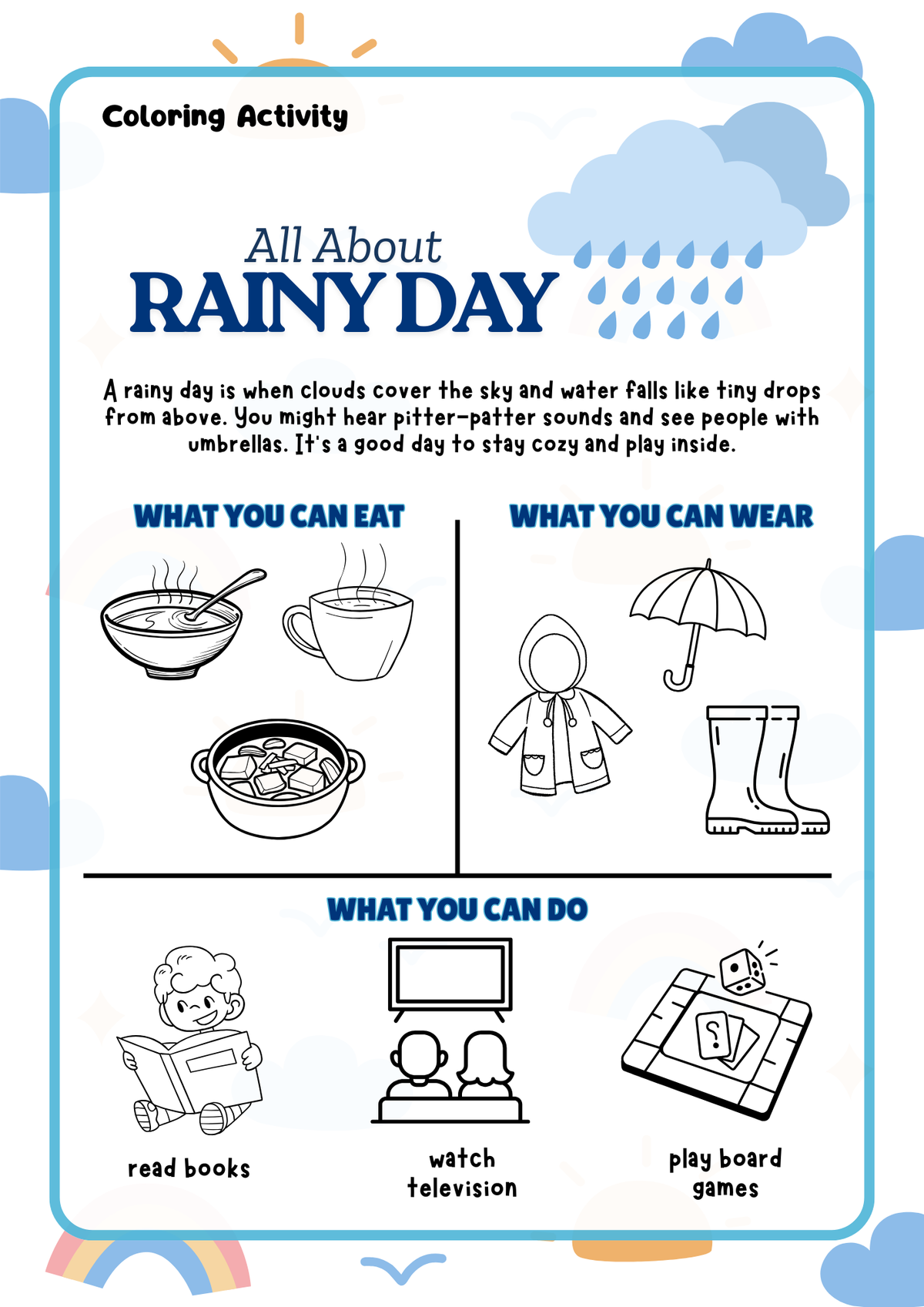 Weather & Seasons Activity Pack (Ages 5-7) | Science Worksheets & Seasonal Crafts