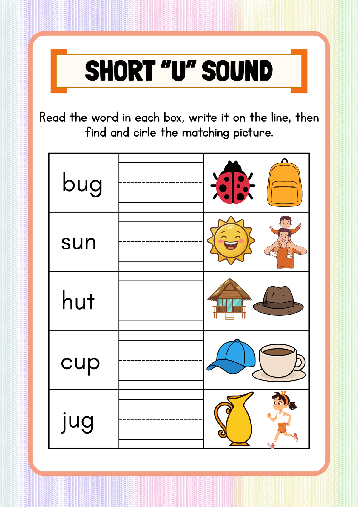 Level 1 - Beginning Reading Activity Pack (Ages 4-5) | Early Childhood Literacy & Phonics