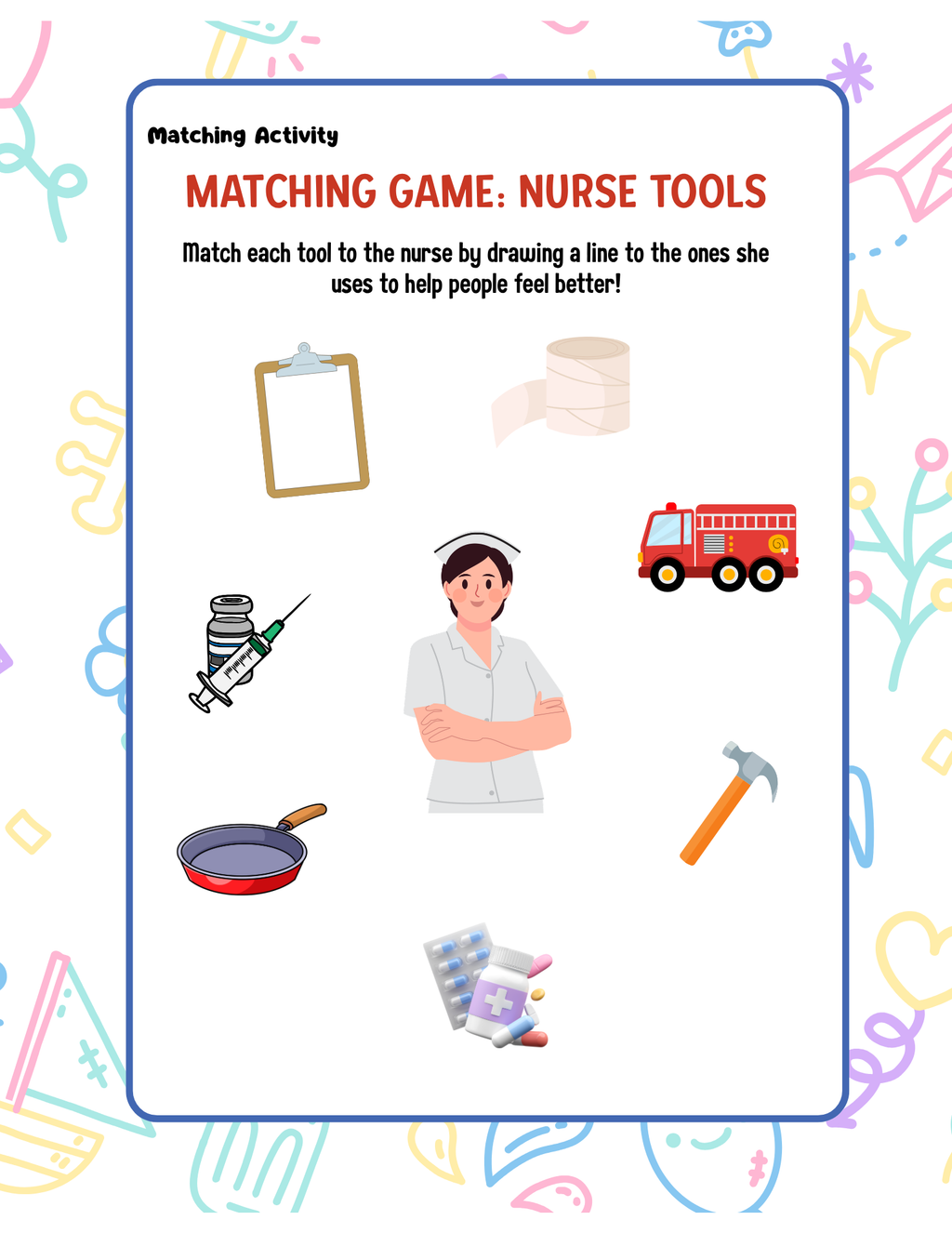 Community Helpers Activity Pack (Ages 5-7) | Career Worksheets