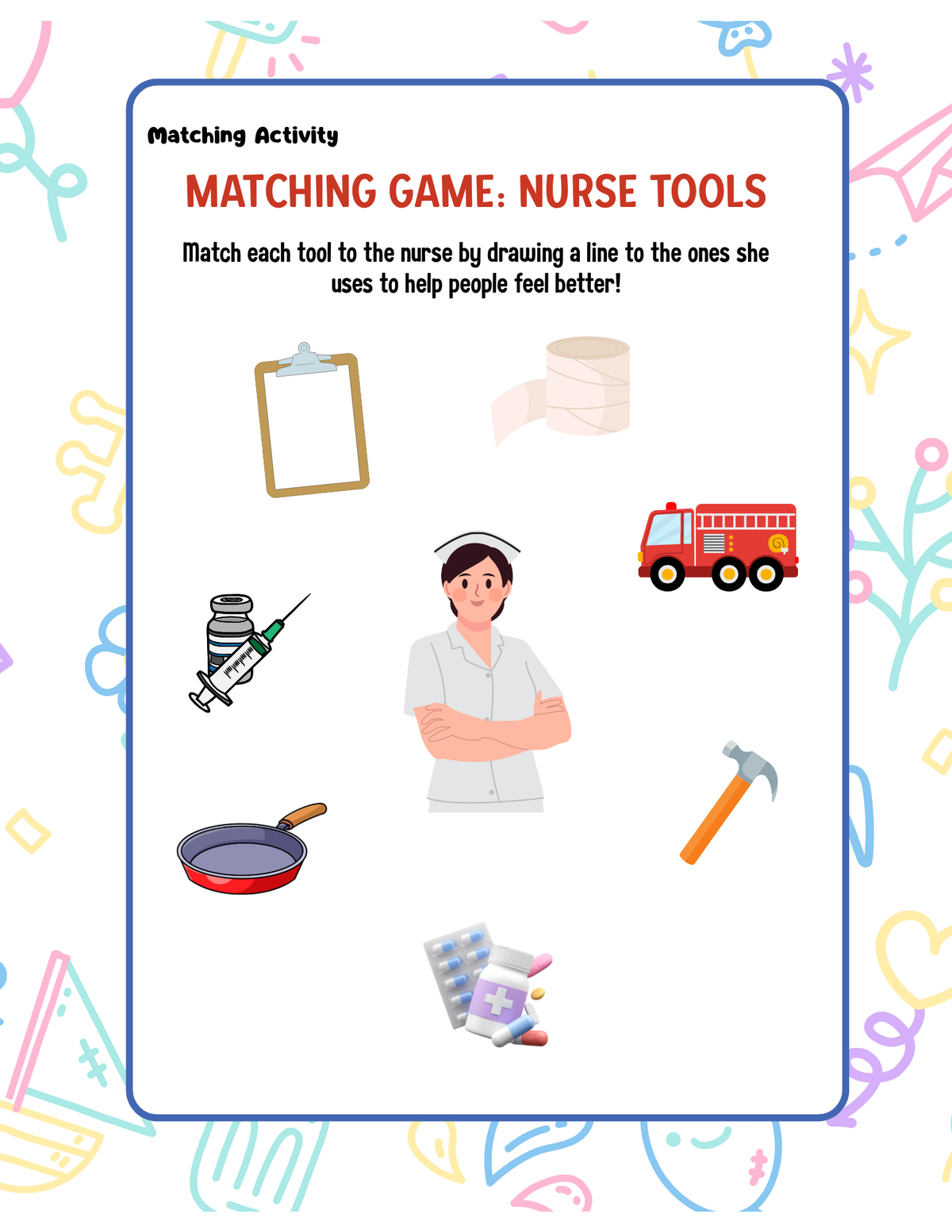 Community Helpers Activity Pack (Ages 5-7) | Career Worksheets