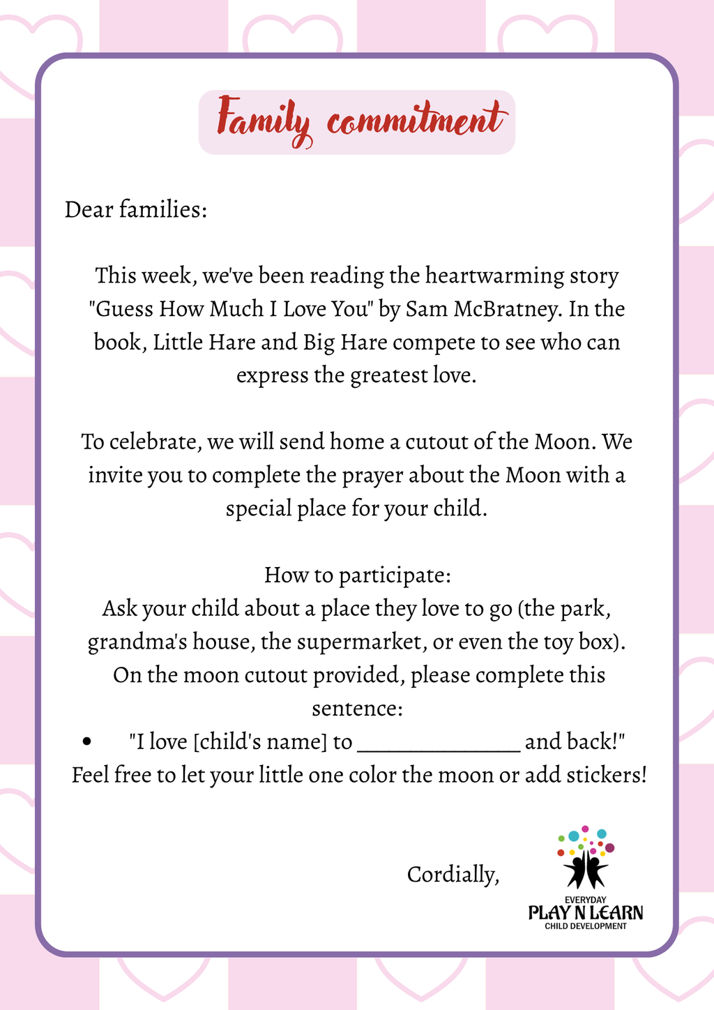 2-Year-Old Classroom: Book Week Adventure February Workbook | Everyday Play N Learn Curriculum Series