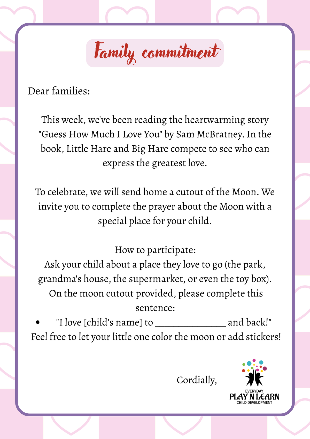 2-Year-Old Classroom: Book Week Adventure February Workbook | Everyday Play N Learn Curriculum Series